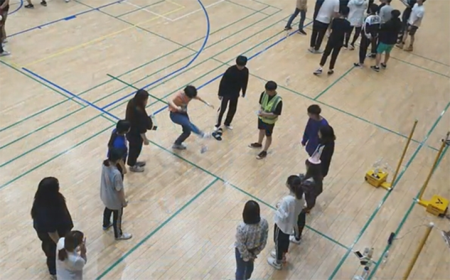 기숙사 체육대회 현장