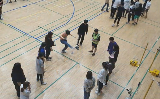 기숙사 체육대회 현장