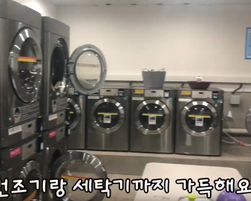 기숙사에서 빨래는 어떻게