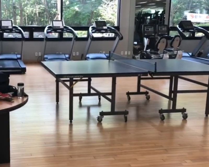 기숙사 헬스장